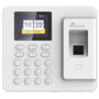 Tids- og adgangskontrol - Fingeraftryk, MF Card og Keypad - 1.000 registreringer / 100.000 records - TCP/IP og USB - Time & Attendance tilstande - Nivian Control Center AC Software
