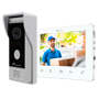 Video-intercom kit - Analog teknologi - Inkluderer panel og monitor - Tilslutning til 2 ledninger - Plug And Play Installation - Påbygningsmontering