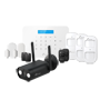 Nivian Smart Alarmsæt - Touchpad og RFID-læser - WiFi og GSM-kommunikation - Trådløs 868 MHz & 433 MHz - Op til 60 trådløse enheder - Kompatibel med Tuya-platformen
