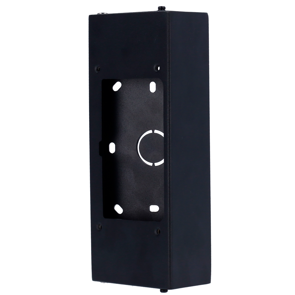 Video dørtelefon beslag - Akuvox-specifik AK-R20B og AK-R20K - Mål: 184 (H) x 83 (B) x 50 (D) mm - Lavet af galvaniseret stål - Forsænket montering i vinkel - Nem installation