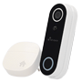 Nivian Smart Dørklokke 2MP - Wifi 2.4 GHz | Summer | Udendørs IP65 - Bred synsvinkel | IR 5 m - Batteri 5200 mAh | PIR og persondetektion - MicroSD kortoptagelse - TUYA Smart / Google / Alexa Kompatibel