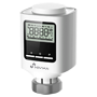 Intelligent radiatorventil - Radioforbindelse med NVS-THERMOSTAT - Temperaturkontrol per rum - Universelle ventiladaptere - Kompatibel med TUYA Smart - Kompatibel med Alexa og Google Assistant
