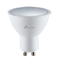 RGB + CCT smart pære 2700-6500K - WiFi 2.4 GHz IEEE802.11 b/g/n - Forbrug 5W - Fatning type GU10 - Kompatibel med TUYA Smart - Kompatibel med Alexa og Google Assistant