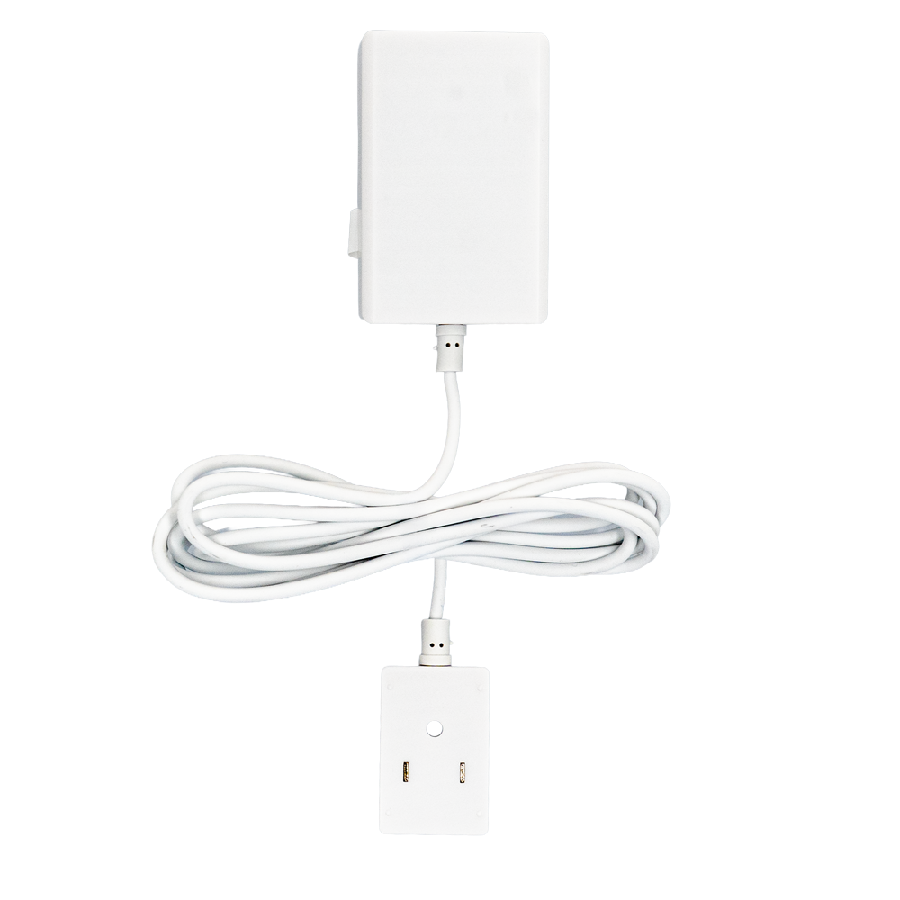 Nivian Smart - Oversvømmelsesdetektor - Gulv- eller vægsensor med 1.5m kabel - Led indikator - Trådløs 433MHz - Kompatibel med Nivian Smart Alarmpanel