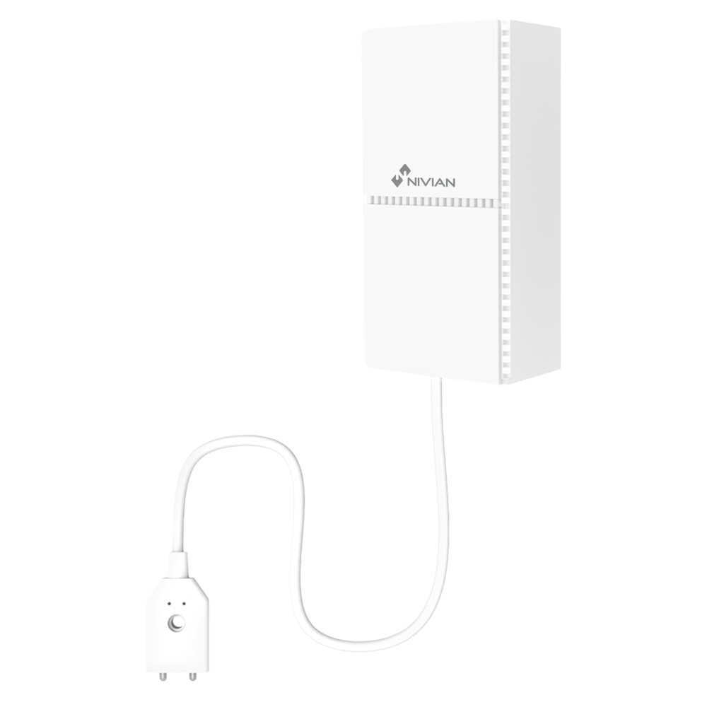 Nivian Smart - Oversvømmelsesdetektor - Led indikator - Trådløs 433MHz - Kompatibel med Nivian Smart Alarmpanel