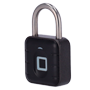 Bluetooth Smart Hængelås - Fingeraftryk og APP åbning - Kapacitet 10 fingeraftryk - Bøjlediameter på 6 mm - Batteristrøm CR2023 - Egnet til udendørs IP67
