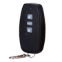 Fjernbetjening til parkeringsbarriere - Op, ned og stop-knapper - Strømforsyning 12 V / 23 A batteri inkluderet - Indeholder én enhed - Kompatibel med PB-PARKBARRIER-PRO303