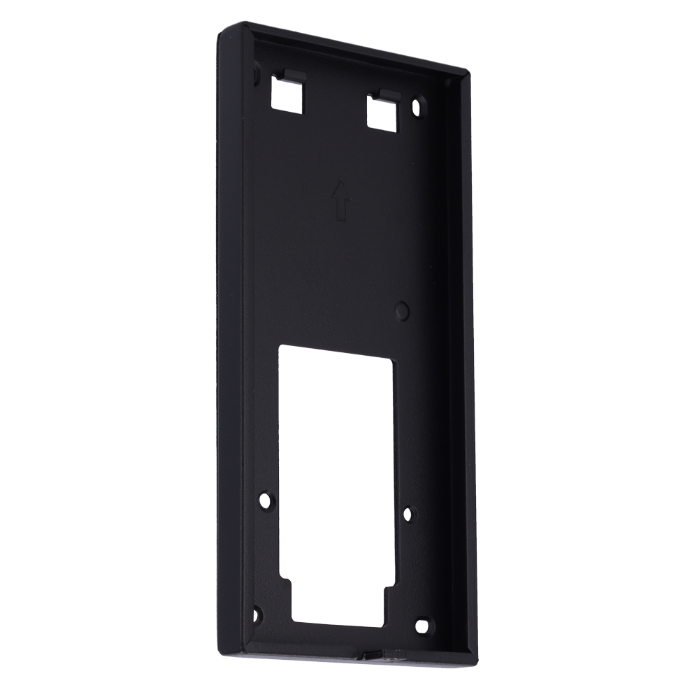 Video dørtelefonbeslag - Akuvox specifik AK-S535 - Dimensioner: 210 (H) x 100 (B) x 15 (D) mm - Lavet af galvaniseret stål - Påbygningsmontering - Let installation