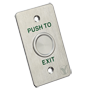 Udgangsknap - Piezoelektrisk - Egnet til udendørs IP68 - NO/COM : Indbygning eller påmonteret - Dimensioner 86 (H) x 50 (B) x 20 (D) mm - Rustfrit stål
