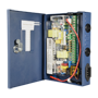 Slim strømfordelingsboks - 1 AC input 220 V 5OHz - 9 outputs - Selvnulstillende sikringsbeskyttelse - Output spænding 12 V / 120 W - Metalkabinet
