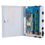Strømfordelingsboks - AC input 180 V~246 V - 18 outputs sikring - Selvnulstillende sikringsbeskyttelse - Output spænding 12 V / 250 W - Metalkabinet