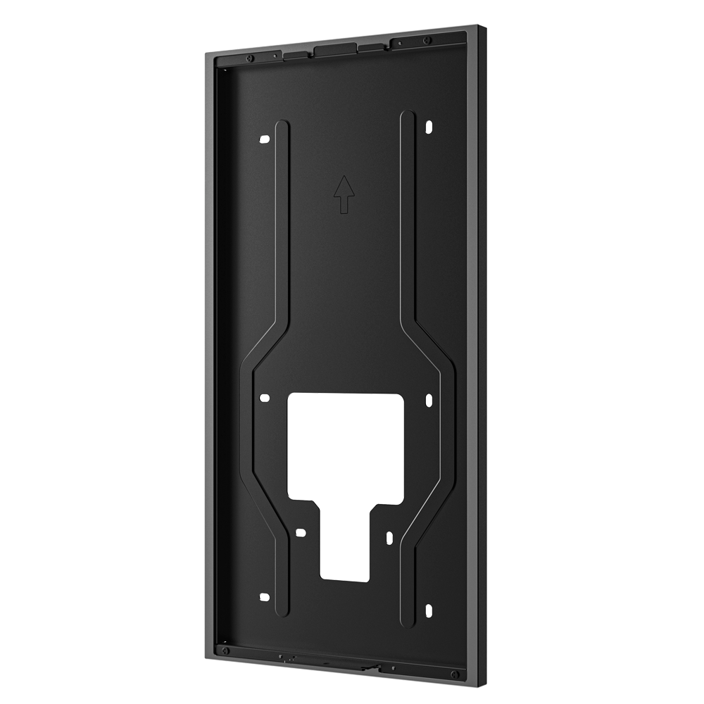 Video dørtelefonbeslag - Akuvox specifik AK-S539 - Dimensioner: 368 (H) x 184 (B) x 12 (D) mm - Lavet af galvaniseret stål - Påbygningsmontering - Let installation