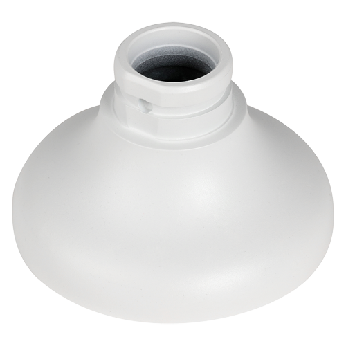 Loftbeslag - Egnet til domes - Lavet af aluminium - 83,5 (H) x 134,1 (Ø) mm - Kabelgennemføring