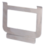 Bordstativ - Specifik til video dørintercom - Kompatibel med AK-C319 monitor - Kabelføring - Dimensioner: 130 (H) x 160 (B) x 10 (D) mm - Lavet af aluminium