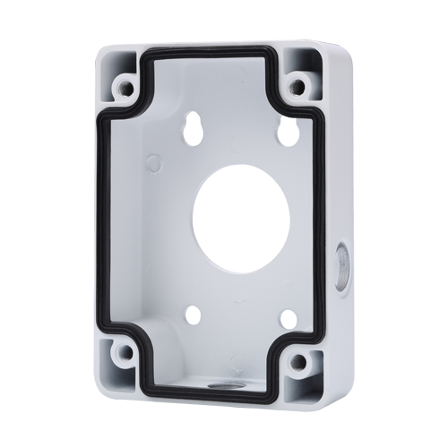 Junction box - Til speed domes - Egnet til udendørs brug - Vægmontage - Hvid farve 160 (H) x 115 (W) x 39 (D) mm - Kabelgennemføring