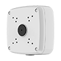 Junction box - Til dome og bullet kameraer - Egnet til udendørs brug IP66 - Væg- eller loftsmontage - Kabelgennemføring - Hvid farve 135 (H) x 135 (W) x 55 (D) mm