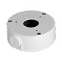 Junction box - Til dome kameraer - Egnet til udendørs brug - Væg eller loft montage - Aluminium og galvaniseret stål - Kabelgennemføring