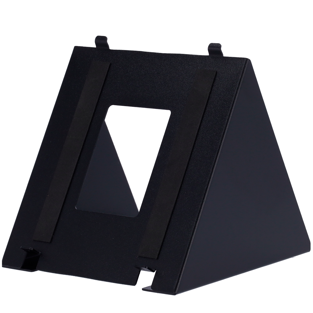 Bordstander - Specifik til video porttelefoner - Kompatibel med AK-S565 og AK-S567 monitorer - Kabelføring - Mål: 145 (H) x 145 (B) x 157 (D) mm - Fremstillet af aluminium