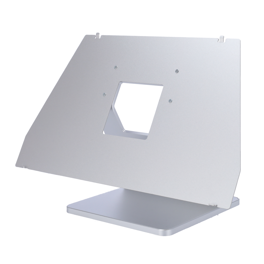 Bordstander - Specifik til video porttelefoner - Kompatibel med AK-X937 monitor - Kabelføring - Mål: 235 (H) x 354 (B) x 174 (D) mm - Fremstillet af aluminium