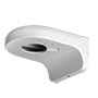 Vægbeslag - Til domekameraer - Til udendørs brug - Hvid farve 76 (H) x 122 (B) x 160 (D) mm - Maksimal belastning 1 kg - Kabelgennemføring