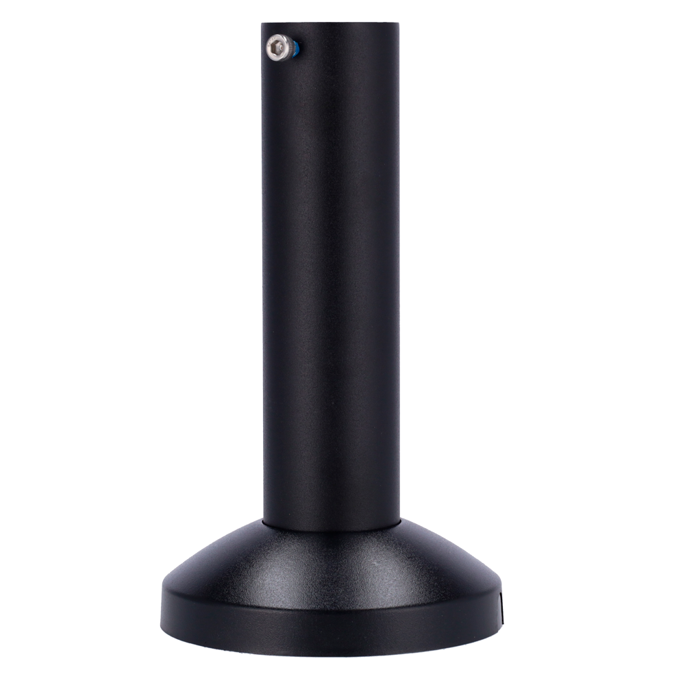 Loftbeslag - Højde 240 mm x 120 (Ø) mm - Egnet til udendørs brug - Sort farve - X-SECURITY Kompatibel - Kabelgennemføring