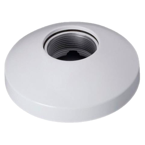Loftbeslag - Til motoriserede dome kameraer - Lavet af aluminium og polycarbonat - 41,5 mm (H) x 133,6 mm (Ø) - Kabelgennemføring