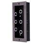 Frontpanel og indbygningsboks - Akuvox-specifik AK-X912S - Panel: 273 (H) x 126 (B) x 3 (D) mm - Boks: 264 (H) x 116 (B) x 45 (D) mm - Fremstillet af aluminium og galvaniseret stål