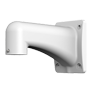 Vægbeslag - Til dome kameraer - Egnet til udendørs brug - Hvid farve - 160 mm (H) x 115 (B) mm x 255 (D) mm
