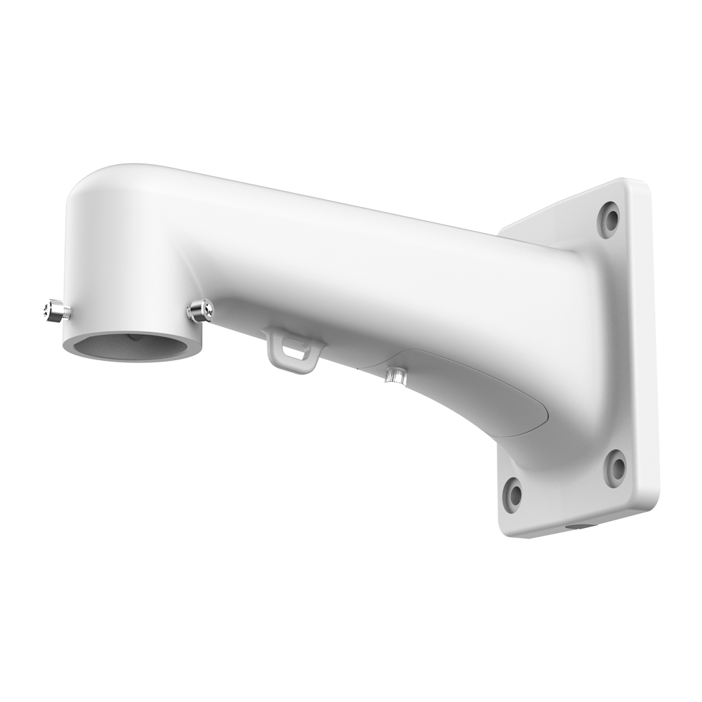 Vægbeslag - Til motoriserede dome kameraer - Aluminiumslegering - Egnet til udendørs brug - Hvid farve - 159,9 mm (H) x 115 mm (B) x 272,5 (D) mm