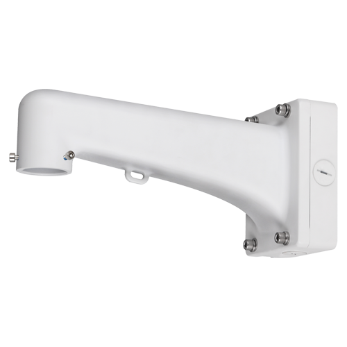 Vægbeslag - Til motoriserede domekameraer - 174 (H) x 135 (B) x 363 (D) - Maksimal belastning 8 Kg - Aluminium - Hvid farve