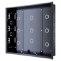 Video porttelefon beslag - Akuvox specifik AK-X916S - Mål: 336 (H) x 382 (B) x 59 (D) mm - Fremstillet af galvaniseret stål - Indbygning - Nem installation