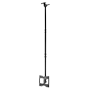 Loftbeslag - Bæreevne 50Kg - VESA 200x200mm - Afstand til loft 720-1590mm
