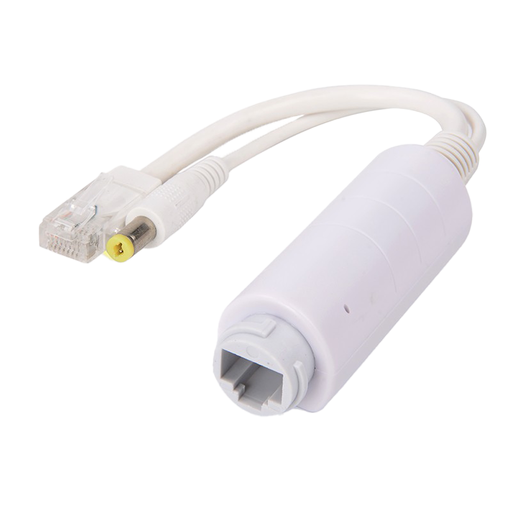 PoE Splitter - Til IP kameraer uden PoE - Input RJ45 (PoE) / Output RJ45 og jack - Hastighed 10/100Mbps - Maks effekt 15 W / DC 12 V / 1A - PoE IEEE802.3af / PoE IEEE802.3at | IP66