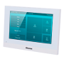 Linux monitor til video porttelefon - 7" TFT skærm - Krystalklart tovejs lyd - 2 standard LP ledninger, WiFi, SIP - Plug & Play lokal konfiguration - Tilslutning af monitor og paneler via Cloud