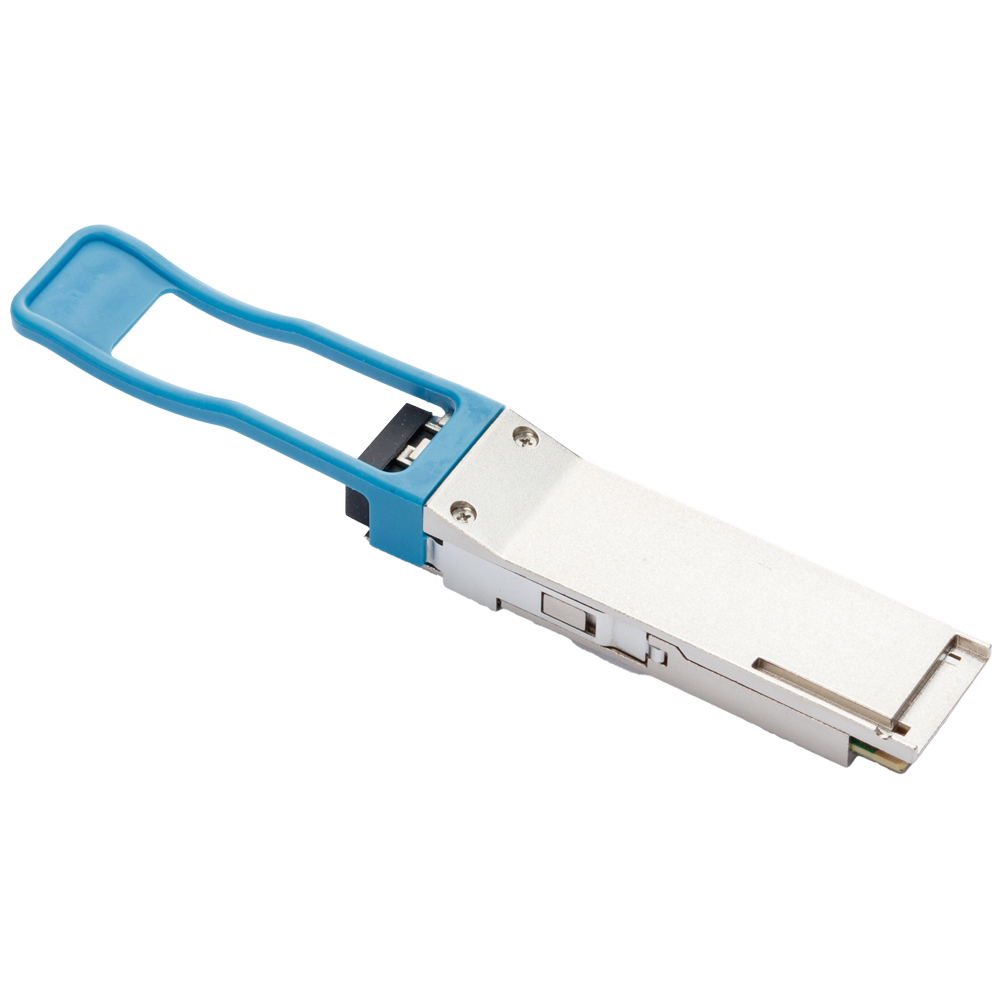 QSFP+ transceiver modul - Bølgelængde 1310 nm - Single mode fiber - LC Duplex connector - Maksimal afstand 2 km - 40Gbps - 40GBASE-LM4