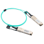 QSFP28 direktforbindelseskabel - Hastighed 100Gbps - QSFP28 moduler i begge ender - Ideel til stabling mellem switches - 3 meters længde - Optisk kabel