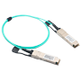 Direkte tilslutningskabel QSFP28 - Hastighed 100Gbps - Moduler QSFP28 i begge ender - Ideel til Stacking mellem switches - 5 meters længde - Optisk kabel