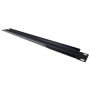 Blindplade til standard 19" rack - Størrelse 1U - Sort farve