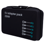 Kabeladapter sæt - Til husholdningsstik Type E/F, Type G, Type L - Kompatibel med NORA oplader 22 KW