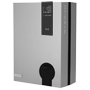 Lader til elektriske køretøjer - Effekt 7,4 kW / 32A / Enfaset - Connector type 2 - Beskyttelse IP55, IK10 - Overvågning fra APP - Metallisk sølvfarve