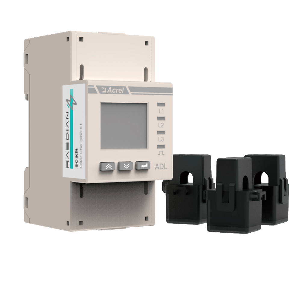 Raedian Smart Meter - Kompatibel med NEO - Trefaset op til 200A - Bidirektionel - DIN-skinnemonteret - Nøjagtighedsklasse I