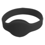 Proximity armbånd - Identifikation via radiofrekvens - Passiv EM : Sort farve - Lavfrekvens 125 kHz - Diameter 65 mm - Maksimal sikkerhed