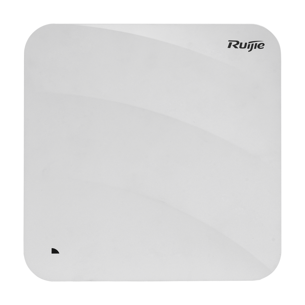 Ruijie - Wi-Fi Omnidirektional AP 6E High Density - Tri-radio 2.4/5/6 GHz/Kanalbredde 160MHz - Understøtter 802.11a/b/g/n/ac/ax - Transmissionshastighed op til 7779 Mbps - Antenner 2x2 i 2.4GHz, 2x2 i 5GHz og 4x4 i 6GHz
