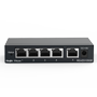 Reyee Switch Desktop - Metalhus - 5 porte RJ45 - Hastighed 10/100/1000Mbps - Plug and Play - Strømbesparende teknologi