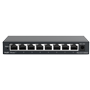 Reyee Switch Desktop - Metalhus - 8 porte RJ45 - Hastighed 10/100/1000Mbps - Plug and Play - Strømbesparende teknologi