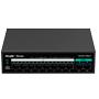 Reyee PoE Desktop Switch - Metalhus - 8 porte RJ45 10/100 - 8 PoE+ 802.3af/at + 2 Uplink 1G Porte - Plug and Play - Energibesparende teknologi