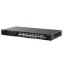 Reyee Switch PoE - Rack monterbar - 24 RJ45 Porte + 1 Uplink RJ45 + 1 SFP Combo - 24 Porte 10/100Mbps + 2 Porte 10/100/1000Mbps - 24 PoE+ Porte 802.3af/at | Total Effekt 180W - Port Isolation / Flow Control - Plug and Play