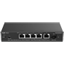 Reyee Switch PoE Cloud Layer 2 - 5 MultiGigabit PoE porte og 10Gbps SFP+ porte - PoE 802.3af/at op til 30W / Maksimum 70W - Static LAG/DHCP Snoop/Port Mirror - VLAN/Port Isolation/PoE Watchdog - Racking