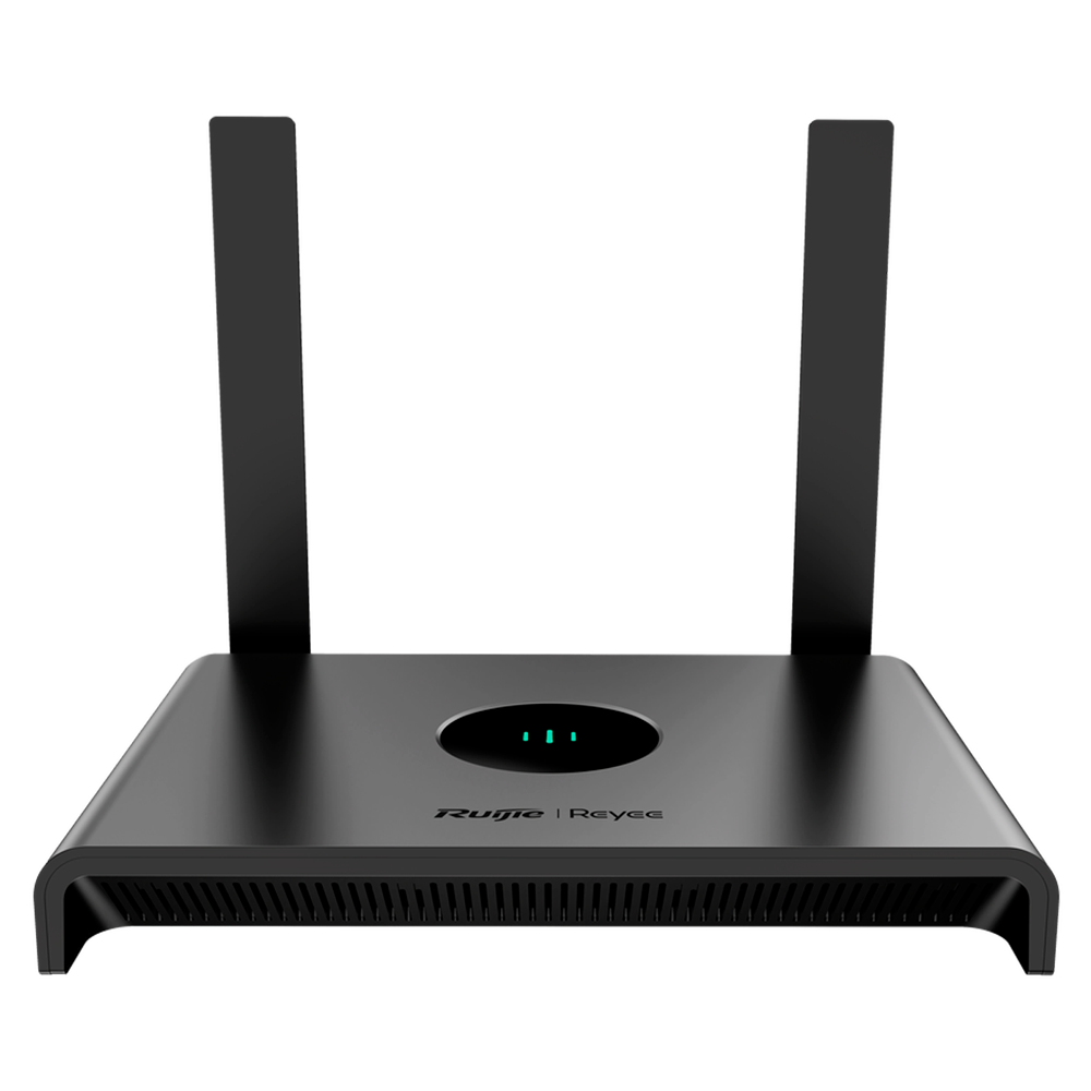 Reyee Wi-Fi Router N300 - 4 porte RJ45 10/100 Mbps - 802.11n 2x2 MIMO bånd 2.4GHz - Fjernstyring via Cloud - Forældrekontrol, Gæstenetværk, Roaming - Lille kontor / Hjemmekontor