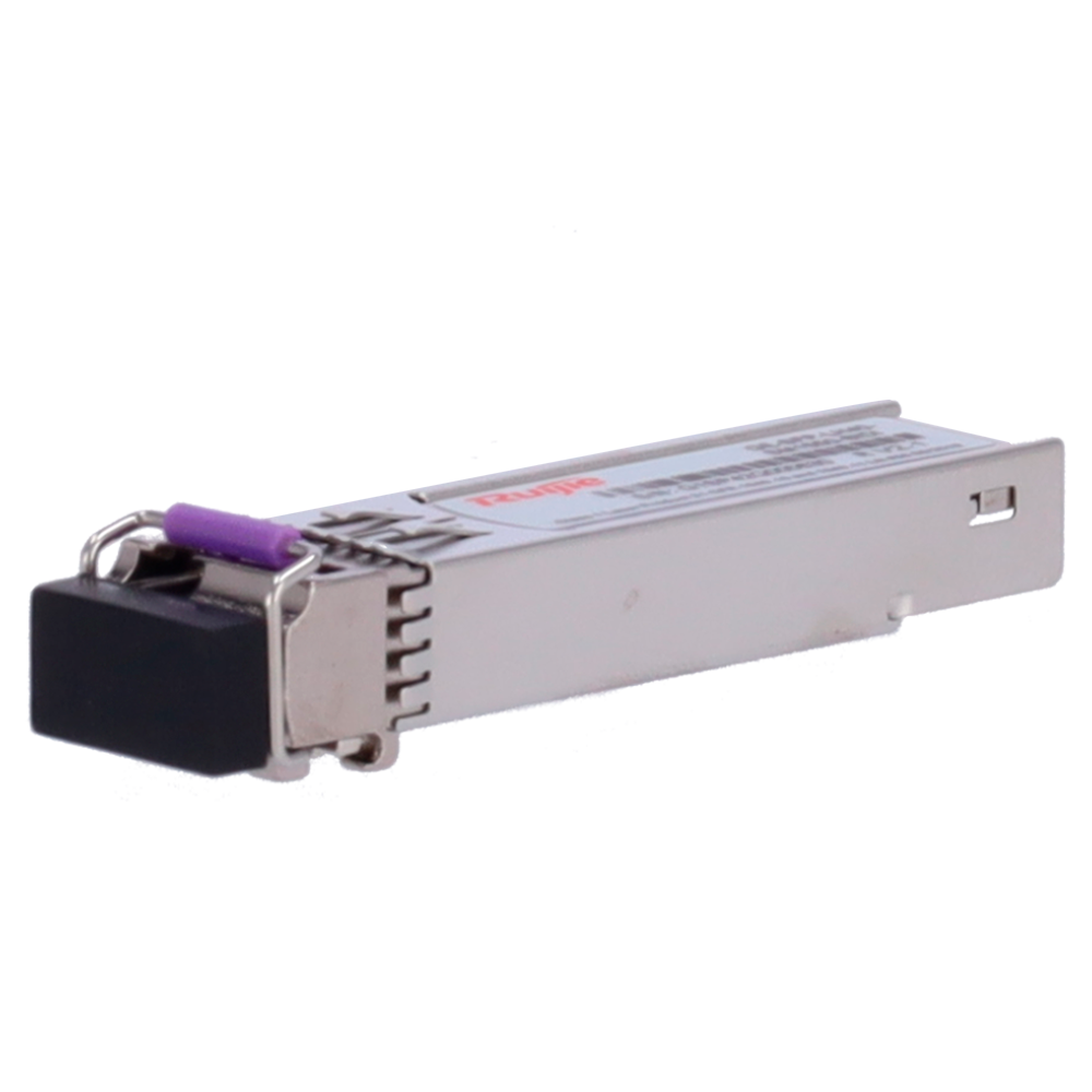 Ruijie SFP transceiver modul - BIDI Transmission 1550nm / Reception 1310nm - Single mode fiber - LC connector - Maksimal afstand 40 km - 1.25Gb/s - 1000Base-LH